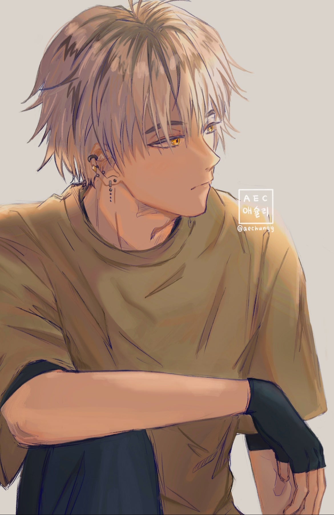 Bokuto Hair Down
