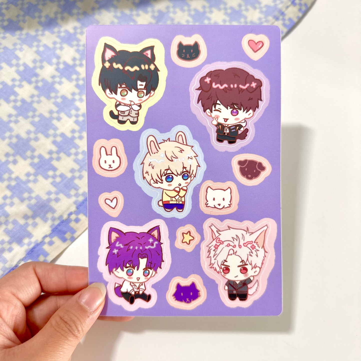 LaDS Animal Sticker Sheet