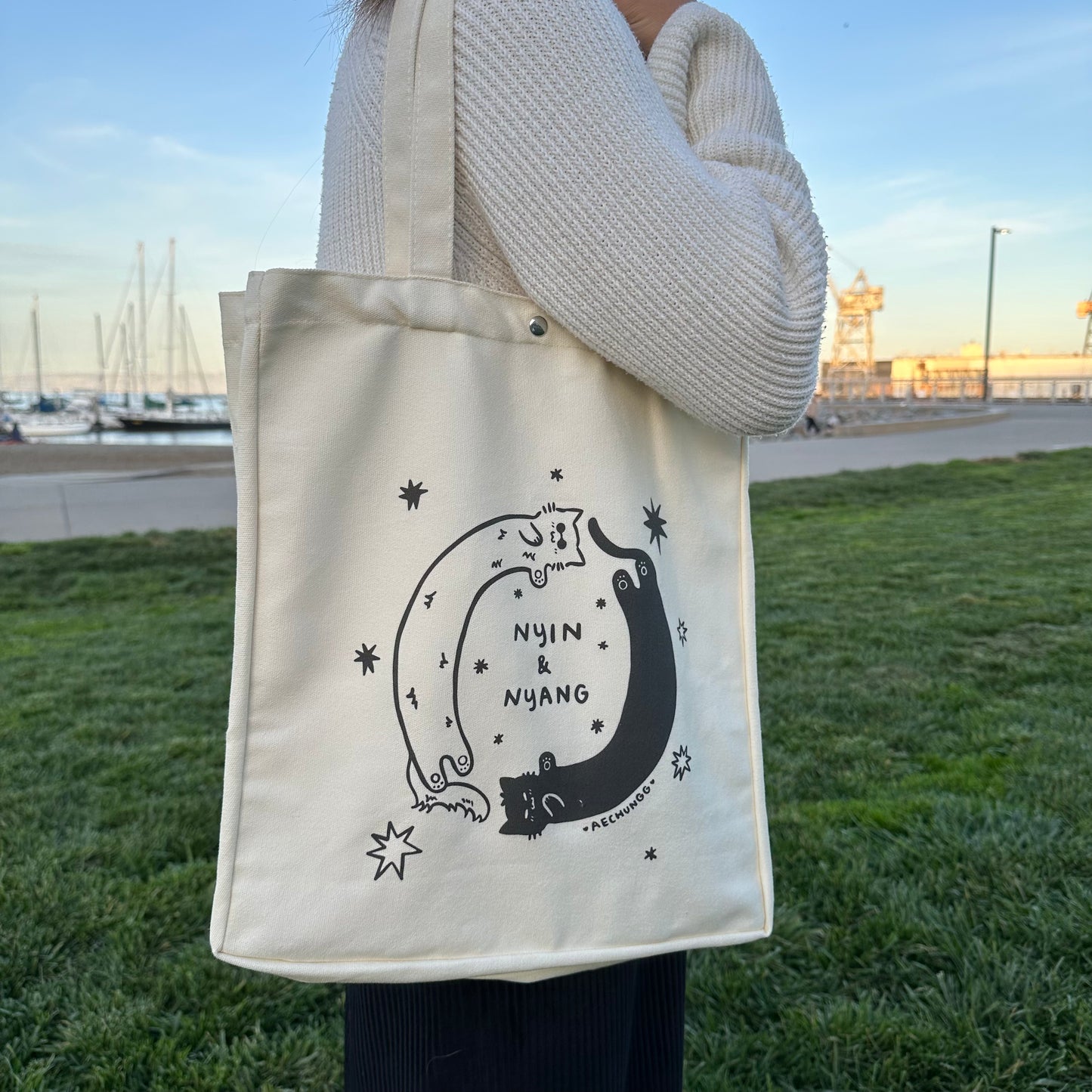Nyin & Nyang Tote Bag