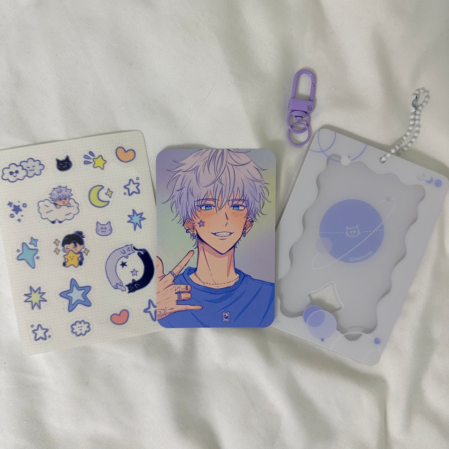 SatoSugu NovaBloom Photocard Charm