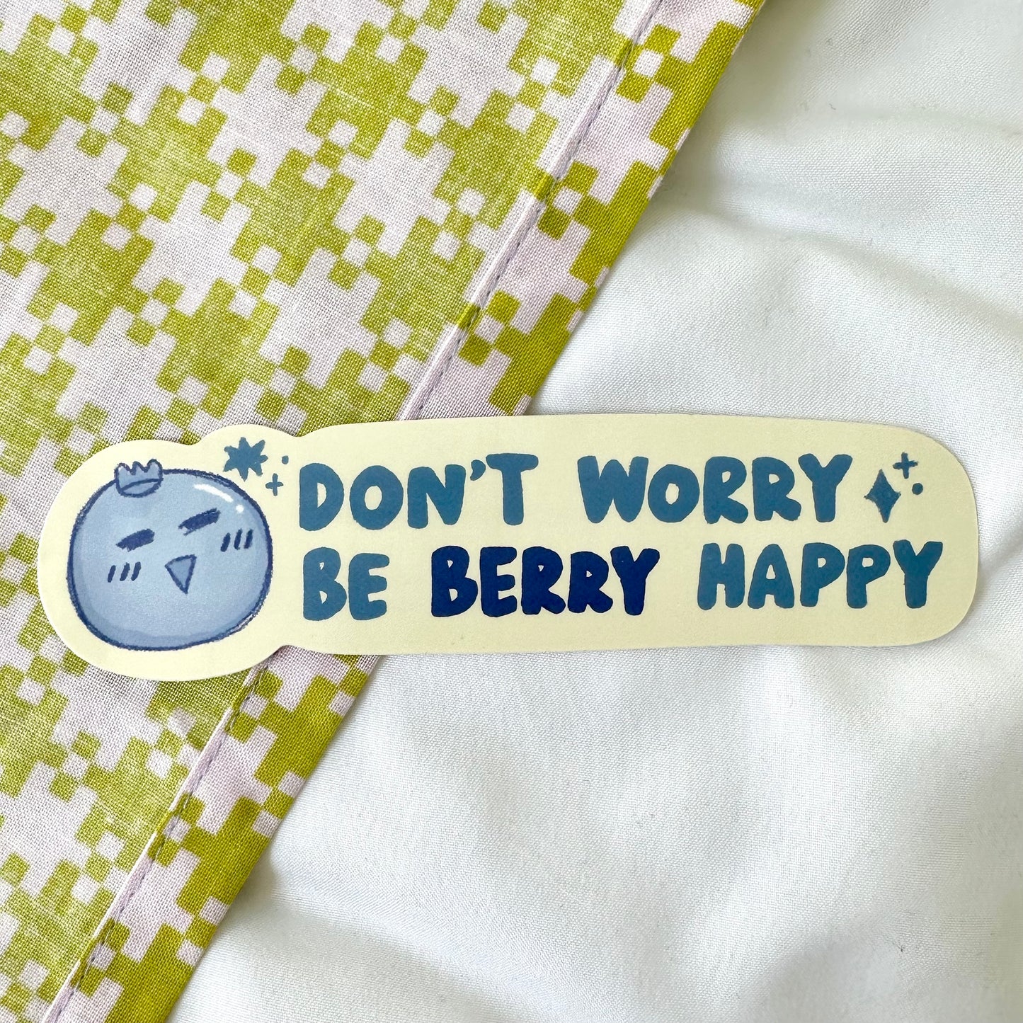 Be Berry Happy Sticker