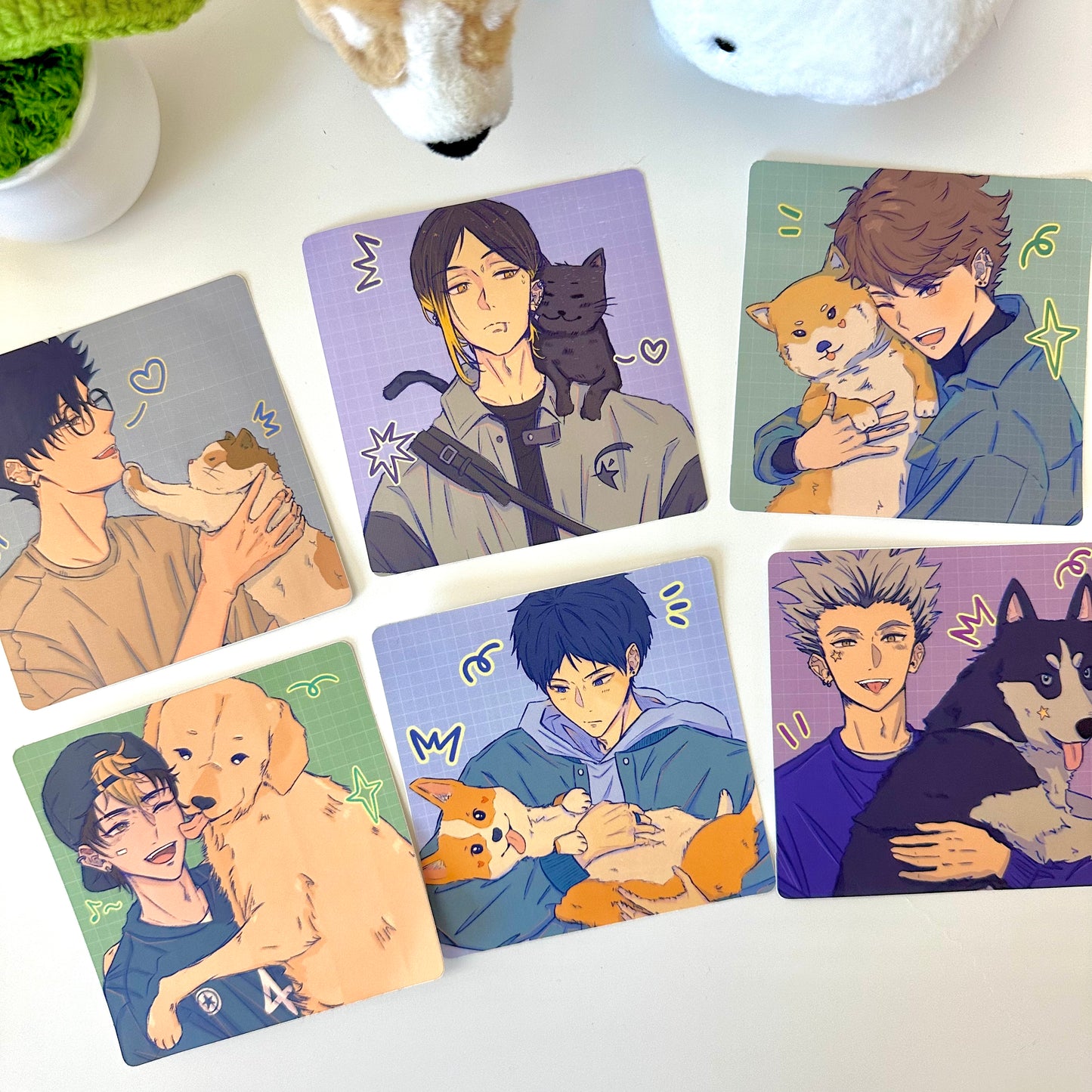 Haikyuu x Pet Stickers
