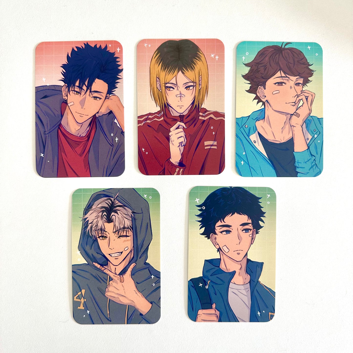 Haikyuu Sports Photocard Charm