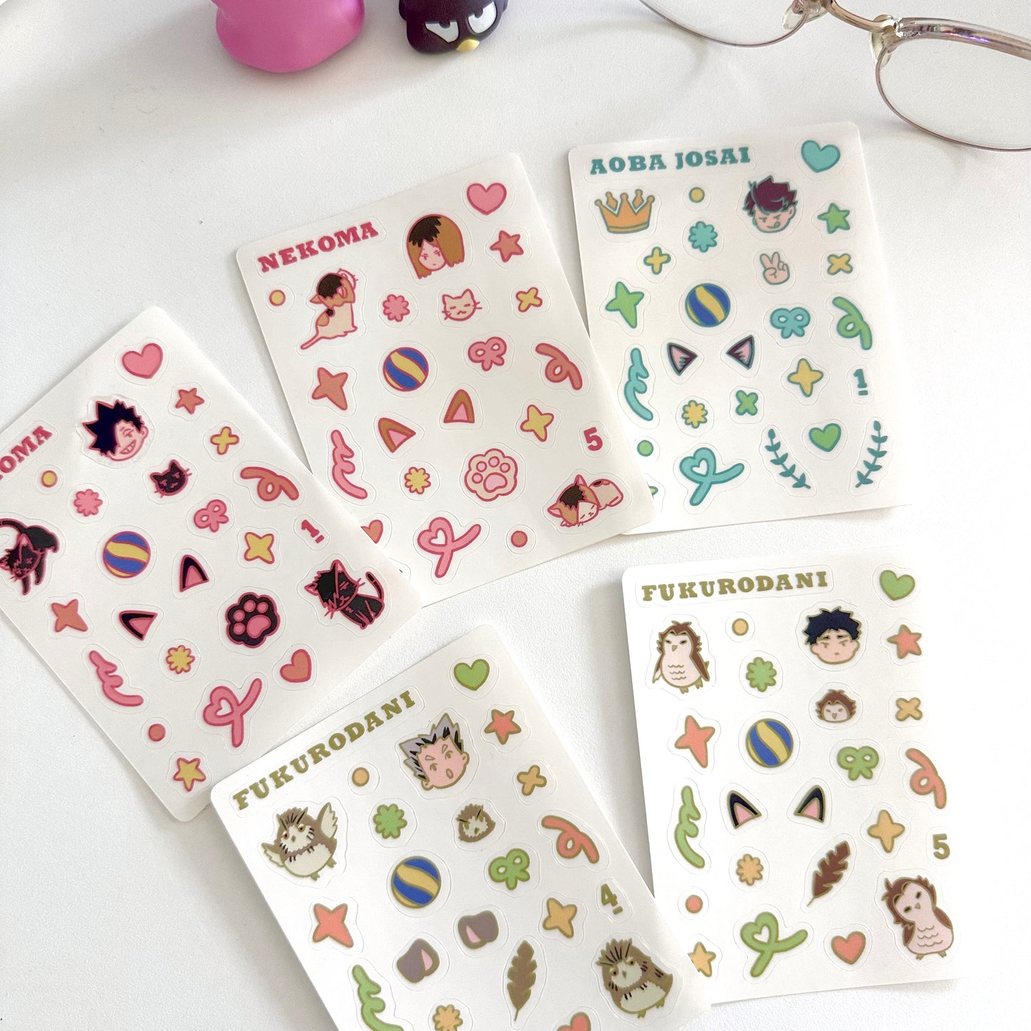 Haikyuu Sports Photocard Charm