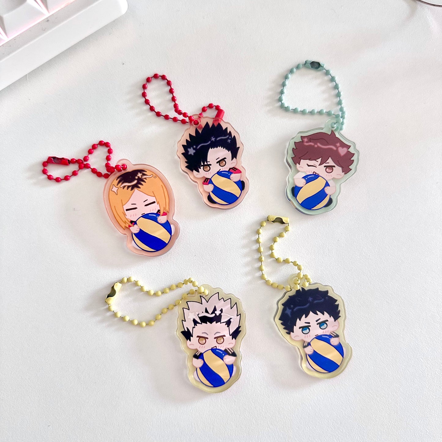 Haikyuu Sports Photocard Charm