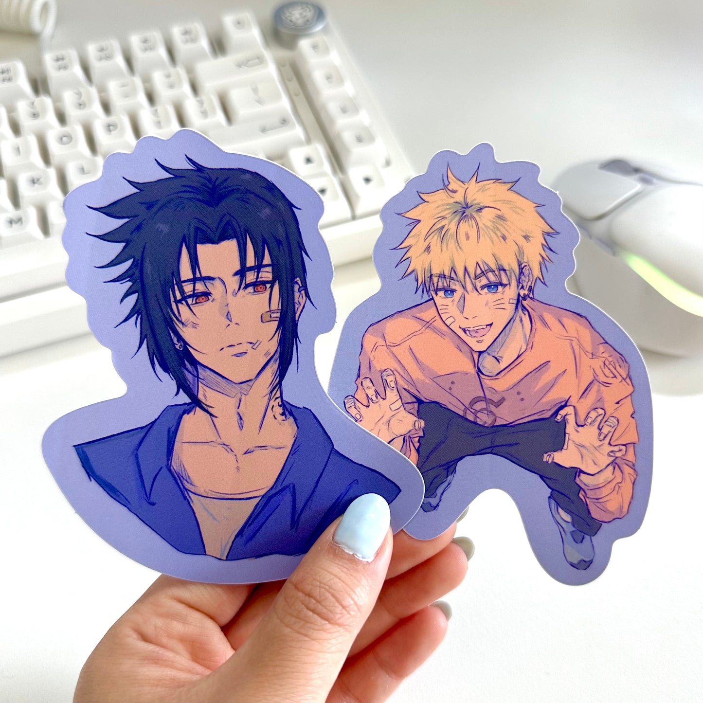 Naruto & Sasuke Stickers