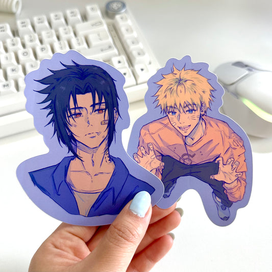 Naruto & Sasuke Stickers