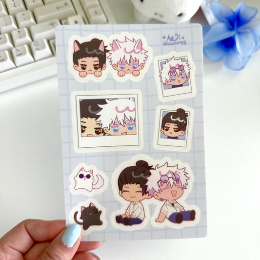 SatoSugu Clear Sticker Sheet