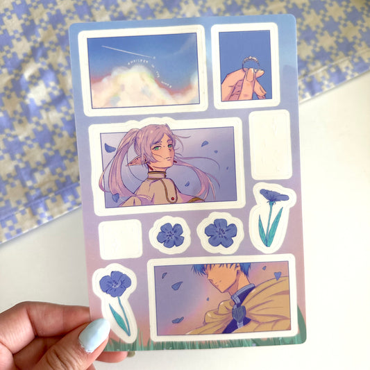 Frieren Clear Sticker Sheet