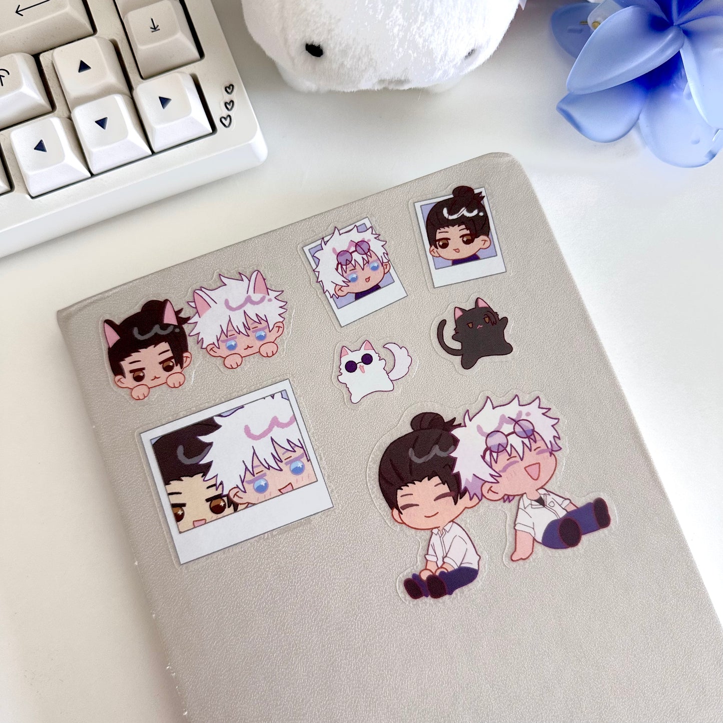 SatoSugu Clear Sticker Sheet
