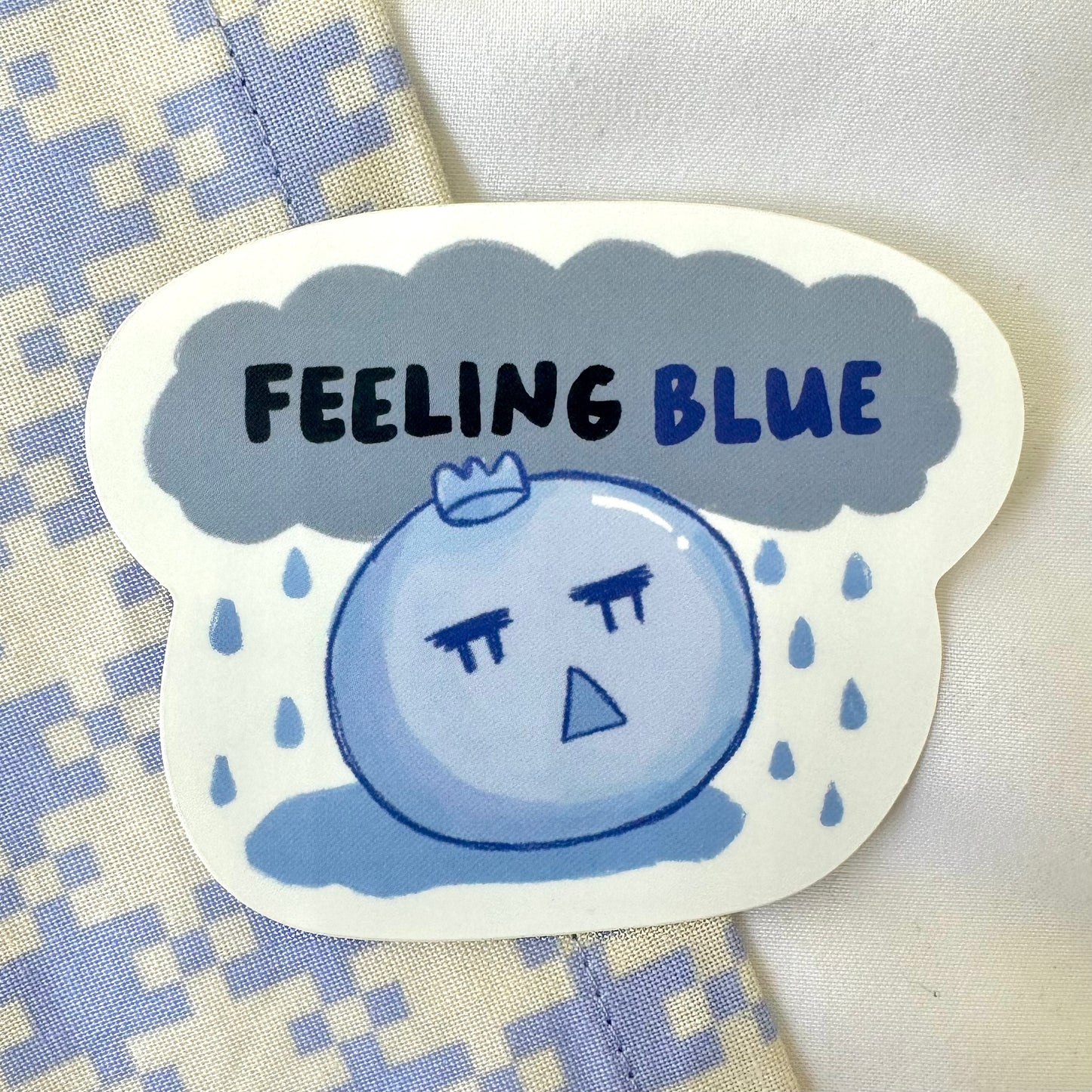 Feeling Blue Sticker