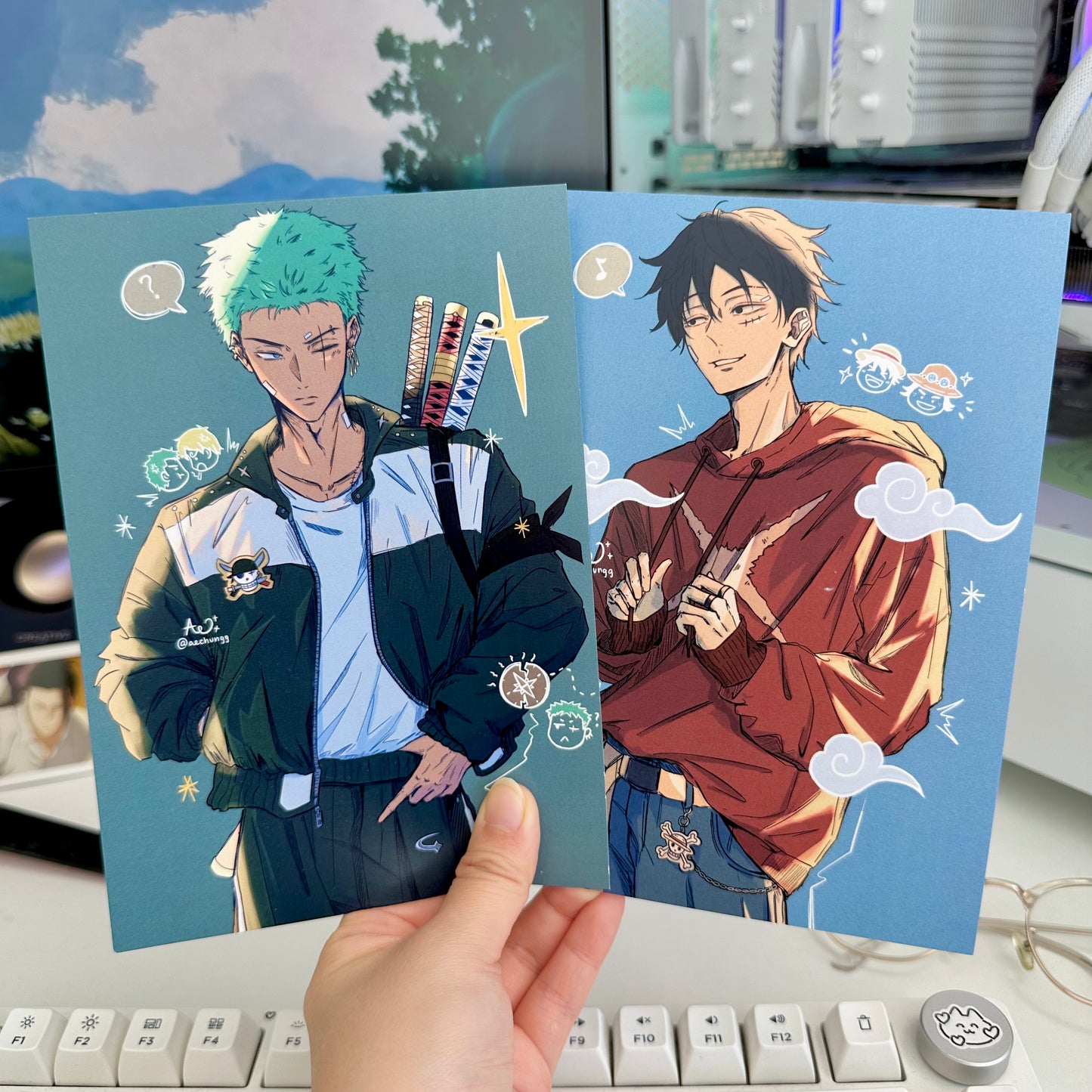 Zoro & Luffy