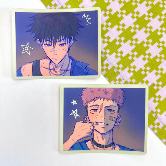 Rockstar Yuji & Meg Stickers