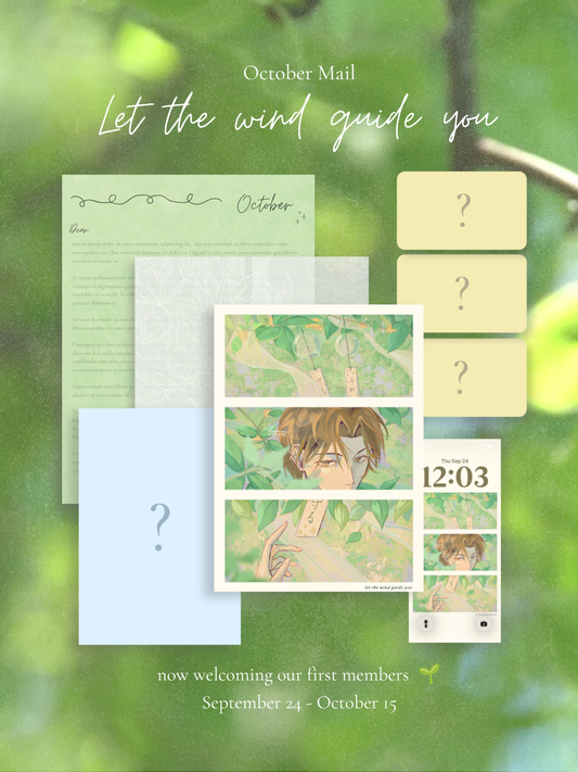 Note to Self Mail Club: October
