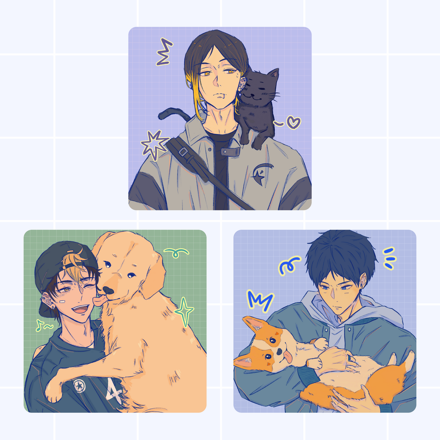 Haikyuu x Pet Stickers