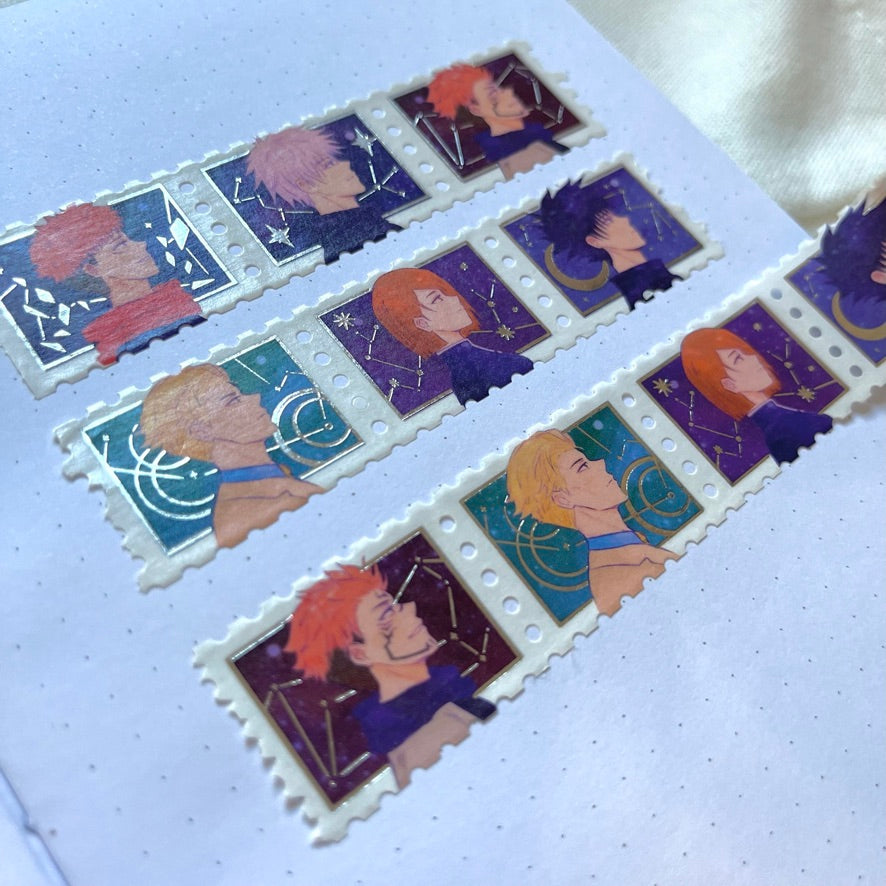 Celestial Foil Stamp Washi Tape