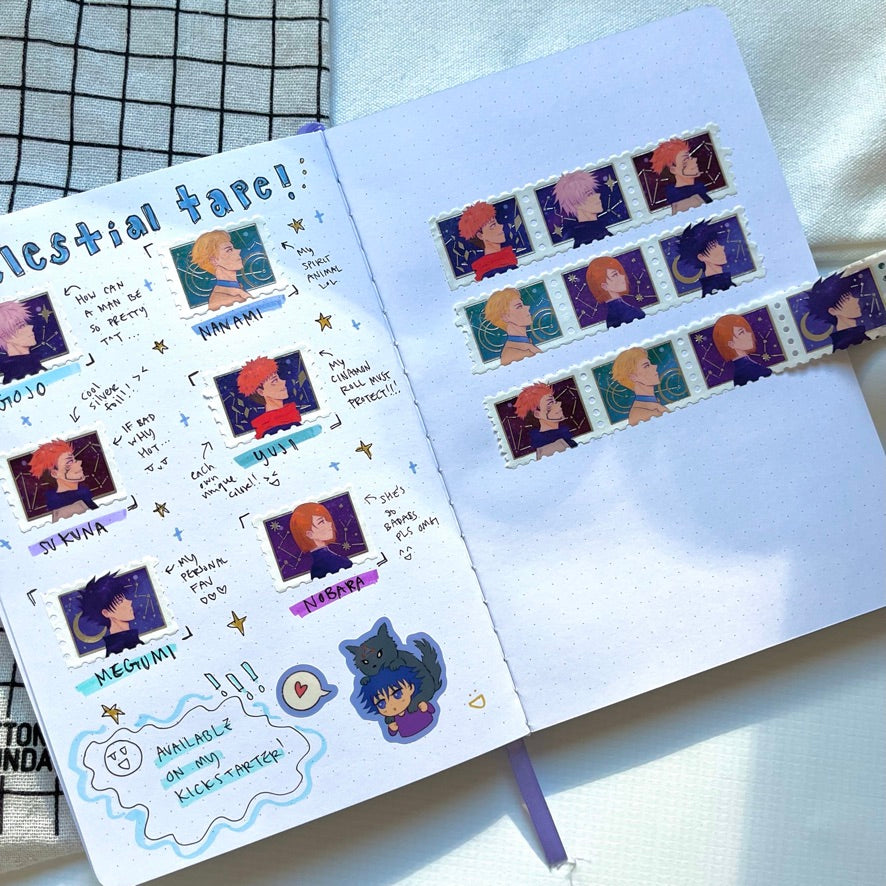 Celestial Foil Stamp Washi Tape
